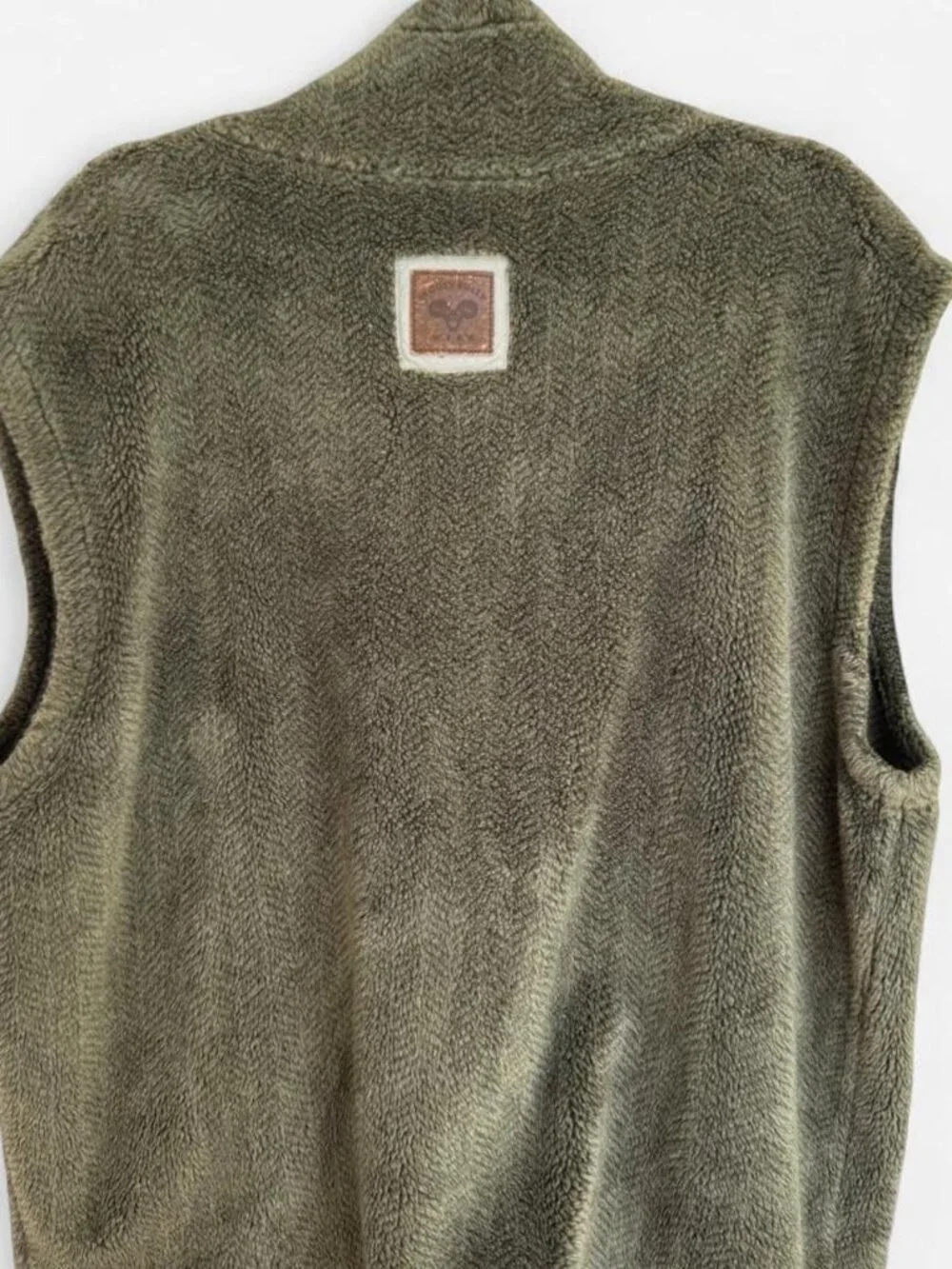 Mens Fleece Wolly Bully Vest